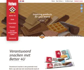 Helwa-Wafels.nl(Helwa Wafelbakkerij) Screenshot