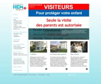 Hem-CRF.fr(L'Hôpital) Screenshot