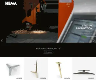 Hemametal.com.tr(Hema Metal) Screenshot