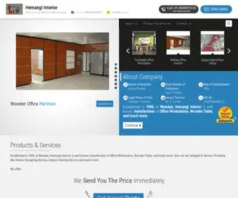 Hemangiinterior.co.in(Hemangi Interior) Screenshot