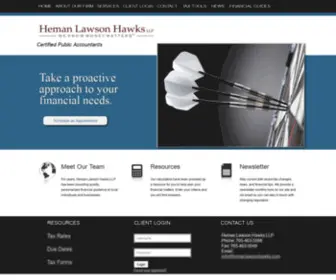 Hemanlawsonhawks.com(Heman Lawson Hawks LLP) Screenshot