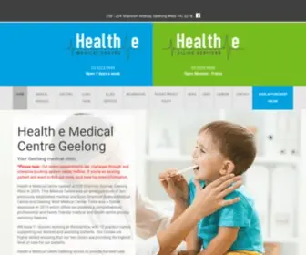 Hemc.com.au(Health e Medical Centre Geelong) Screenshot