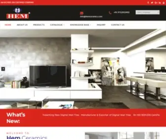 Hemceramics.com(Hem Ceramic) Screenshot