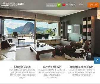 Hemenkiralik.com(Hemen Kiral) Screenshot