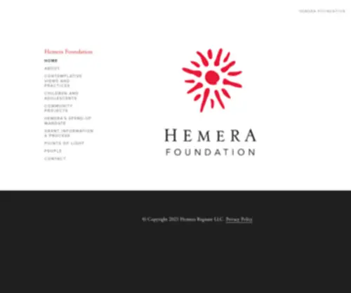 Hemera.org(Hemera Foundation) Screenshot