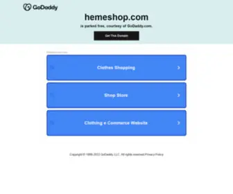 Hemeshop.com(Hemeshop) Screenshot