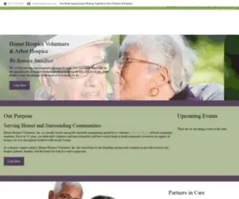 Hemethospice.org(Hemet Hospice Volunteers) Screenshot