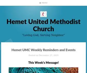 Hemetumc.org("Loving God) Screenshot