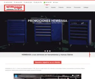 Hemibasa.com.mx(Inicio) Screenshot