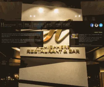 Hemispherekl.com(Hemisphere Restaurant & Bar) Screenshot