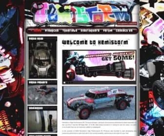 Hemistorm.com(High Performance RC Products) Screenshot