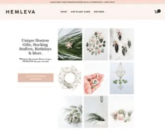 Hemleva.com(Curate a Beautiful Life) Screenshot