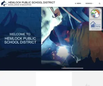 Hemlockps.com(Hemlock public school district) Screenshot