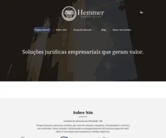 Hemmeradvocacia.com(Hemmer Advocacia) Screenshot