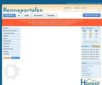 Hemne.com(Hemneportalen, alt om Hemne) Screenshot