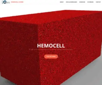 Hemocell.eu(Hemocell) Screenshot