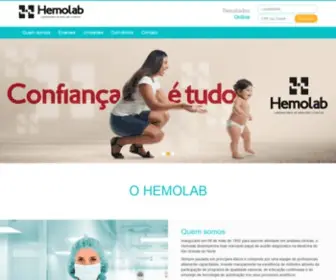 Hemolabrn.com(Hemolab) Screenshot