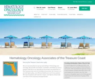 HemoncFL.com(Hematology Oncology Associates of The Treasure Coast) Screenshot