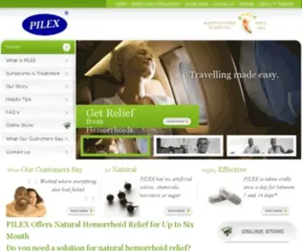 Hemorrhoids.com(Natural hemorrhoid relief) Screenshot