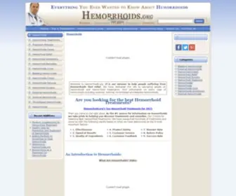 Hemorrhoids.org(Hemorrhoids) Screenshot