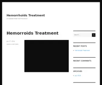 Hemorrhoidstreatmentthatwork.com(Hemorrhoids Treatment) Screenshot