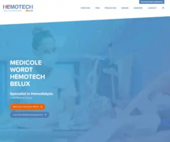 Hemotech.be(Hemotech) Screenshot