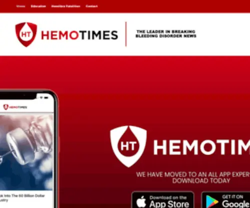 Hemotimes.com(Hemo Times) Screenshot