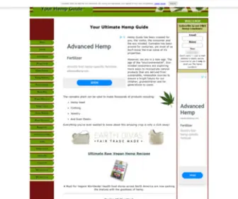 Hemp-Guide.com(Your Hemp Guide) Screenshot