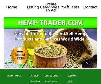 Hemp-Trader.com(Hemp Hub) Screenshot