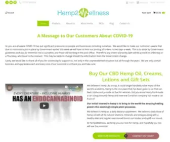 Hemp2Wellness.co.uk(Shop for CBD Hemp Oil) Screenshot