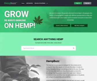 Hempbuzz.com(Hemp Q&A) Screenshot