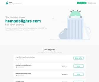 Hempdelights.com(Buy and Sell Domain Names) Screenshot