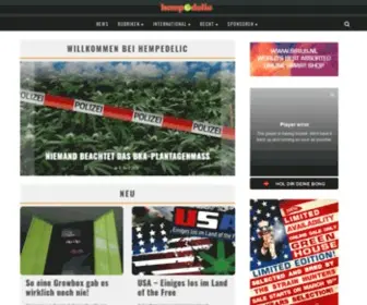 Hempedelic.com(Hol dir die Gratis Goodie Box mit hempedelischen Produkten) Screenshot