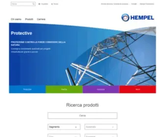 Hempel.it(Rivestimenti Hempel) Screenshot