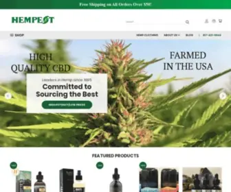 Hempestcbd.com(A one stop shop for all things cbd) Screenshot