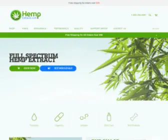 Hempextracts.com(Hemp Extracts) Screenshot