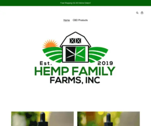 Hempfamilyfarmsinc.com(Hemp Family Farms) Screenshot