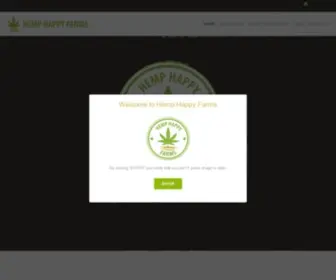 Hemphappyfarms.com(Hemp Happy Farms) Screenshot