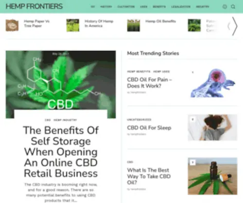 Hemphasis.net(Hemp Frontiers) Screenshot