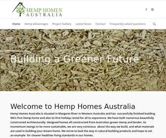 Hemphomesaustralia.net.au(Hemp Homes Australia) Screenshot