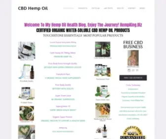 Hempking.biz(CBD Hemp Oil) Screenshot