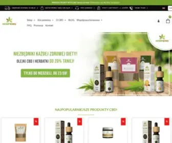 Hempking.eu(Najlepsze produkty konopne CBD) Screenshot