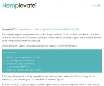 Hemplevate.com(Hemplevate) Screenshot