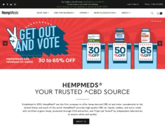 Hempmeds.com(CBD Oil Products by HempMeds Your trusted ^CBD source) Screenshot