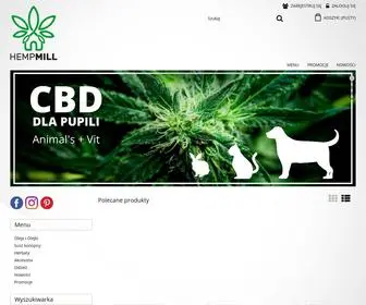 Hempmill.pl(Susz konopny CBD) Screenshot