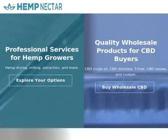 Hempnectar.com(Hemp Nectar) Screenshot