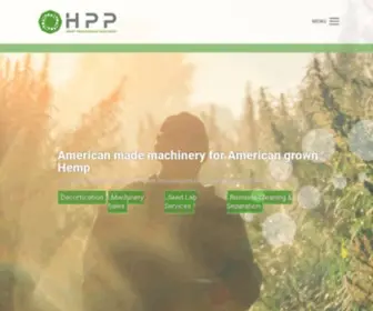 Hempprocessingpartners.com(Hemp Processing Partners) Screenshot