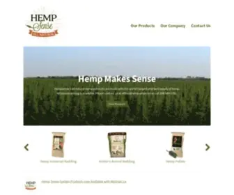 Hempsense.net(Hemp Sense Inc) Screenshot