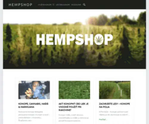 Hempshop.sk(Hempshop) Screenshot