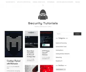 Hempstutorials.co.uk(Security Tutorials) Screenshot